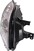 Passenger Side Headlight, with Bulb, Halogen, Clear Lens
