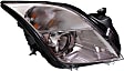 Passenger Side Headlight, with Bulb, Halogen, Clear Lens