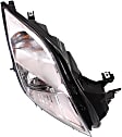 Passenger Side Headlight, with Bulb, Halogen, Clear Lens