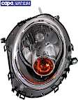 2015 Mini Cooper - Driver Side Halogen Headlight, With bulb(s), Convertible, OE Replacement, CAPA Certified