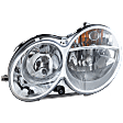 2003 Mercedes Benz CLK430 - Driver Side Halogen Headlight, With bulb(s), OE Replacement, CAPA Certified
