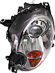Driver Side HID/Xenon Headlight, Without bulb(s), OE Replacement