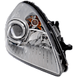 Passenger Side Headlight, with Bulb, Halogen, Clear Lens, Base Model