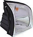 Passenger Side Headlight, with Bulb, Halogen, Clear Lens