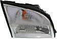 Passenger Side Headlight, with Bulb, Halogen, Clear Lens
