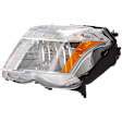 2011 Mercedes Benz GLK350 - Driver Side Halogen Headlight, With bulb(s), 4-Door, Sport Utility, OE Replacement