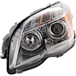 2011 Mercedes Benz GLK350 - Driver Side Halogen Headlight, With bulb(s), 4-Door, Sport Utility, OE Replacement