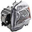Driver Side Halogen Headlight, With bulb(s), OE Replacement, Sport Utility, CAPA Certified