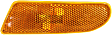 Front, Driver Side Side Marker Without bulb(s)