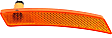 Front, Driver Side Side Marker With bulb(s)