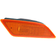 Front, Passenger Side Side Marker Without bulb(s) CAPA Certified