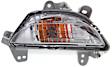 Front, Passenger Side Turn Signal Light, With bulb(s), CAPA Certified