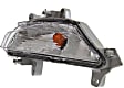 Front, Driver Side Turn Signal Light, With bulb(s)