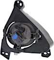 Front, Driver Side Halogen Fog Light, With bulb(s)