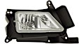 Front, Passenger Side Fog Light, With Bulb(s), Halogen