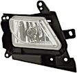 Front, Passenger Side Fog Light, With Bulb(s), Halogen