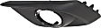 Front, Driver Side Fog Light Trim, Black, For Models with Chrome Trim Ring