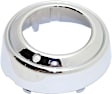 Front, Passenger Side Fog Light Trim, Chrome