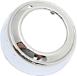 Front, Driver Side Fog Light Trim, Chrome