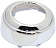 Front, Driver Side Fog Light Trim, Chrome