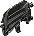 Front, Passenger Side Fog Light Cover, Textured Black