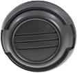 Front, Driver Side Fog Light Cover, Textured Black