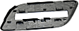 2012-2015 Mercedes Benz ML350 - Front, Driver Side, Outer Bumper Grille, Textured Black