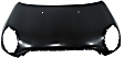Hood, Steel, Primed, Base/Clubman Models, CAPA CERTIFIED
