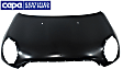Hood, Steel, Primed, Base/Clubman Models, CAPA CERTIFIED