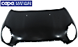 Hood, Steel, Primed, Base/Clubman/Coupe/Roadster Models, CAPA CERTIFIED