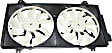 Radiator Fan - Fan Blade, Motor and Shroud, 4 Cyl., 2.5L Engine