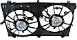 2014-2020 Mitsubishi Outlander - Radiator Fan -  Fan Blade, Motor and Shroud