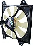 A/C Condenser Fan - Fan Blade, Motor and Shroud, 6 Cyl., 3.8L Engine