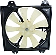 A/C Condenser Fan - Fan Blade, Motor and Shroud, 6 Cyl., 3.8L Engine