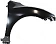 2010-2013 Mazda 3 - Front, Passenger Side Fender, Without Turn Signal Light Hole, Without Stone Guard Provision, Hatchback, CAPA CERTIFIED