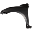 Front, Driver Side Fender, Without Turn Signal Light Hole, Without Stone Guard Provision, Hatchback, CAPA CERTIFIED