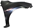 2010 Mazda 3 i - Front, Passenger Side Fender, Hatchback, For Models With Stone Guard and Side Signal Light