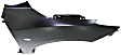 2010 Mazda 3 i - Front, Passenger Side Fender, Hatchback, For Models With Stone Guard and Side Signal Light