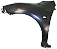 Front, Driver Side Fender, With Turn Signal Light Hole, Hatchback (With Stone Guard Provision)/Sedan