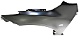 Front, Driver Side Fender, With Turn Signal Light Hole, Hatchback (With Stone Guard Provision)/Sedan