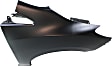 Front, Passenger Side Fender, With Rocker Molding Holes