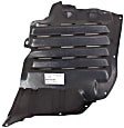 Front, Driver Side, Front Section Fender Liner, 4 Cyl., 1.8L Engine