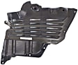 Front, Driver Side, Front Section Fender Liner, 4 Cyl., 1.8L Engine