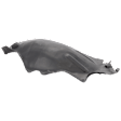 Front, Driver Side, Front Section Fender Liner