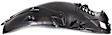 Front, Passenger Side, Front Section Fender Liner, 4Matic Model, AWD