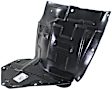 Front, Driver Side, Front Section Fender Liner