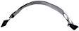 Front, Passenger Side, Middle Section Fender Liner, Base Model