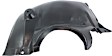 Front, Driver Side, Front Upper Section Fender Liner, Sedan/Wagon