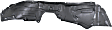 Front, Passenger Side Fender Liner, Mazdaspeed Model, 4 Cyl., 2.3L Engine