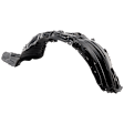  Front, Driver Side Fender Liner, 2.5 Liter Engine